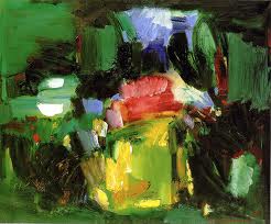 Hans Hofmann: 'Jardin d'Amour'; oil painting on canvas 1959 Hans Hofmann: 'Jardin d'Amour', oil painting on canvas 1959