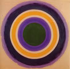 Kenneth Noland: 'Bloom'; oil painting, 1960 Kenneth Noland: 'Bloom'; oil painting, 1960