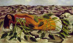 Frida Kahlo: 'Roots / Raices', oil painting on sheet metal, 1943 Frida Kahlo: 'Roots / Raices’, oil painting on sheet metal, 1943