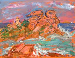 watercolor painting 1997, Paul Werner