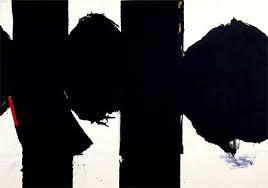 Robert Motherwell: 'Spanish Elegy # 126'; oil painting, 1965-75 Robert Motherwell: 'Spanish Elegy # 126'; oil painting, 1965-75