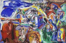 Asger Jorn: 'In the beginning was a picture', oil painting on canvas, 1965 Asger jorn: 'In the beginning there was a picture', oil painting on canvas, 1965
