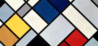 Theo van Doesburg: 'Contra-composition of Dissonances, XVI', painting, 1925 Theo van Doesburg: 'Contra-composition of Dissonances, XVI', painting, 1925