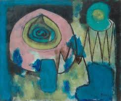 William Baziotes: 'Waterforms', oil painting, circa 1952 William Baziotes: 'Waterforms', oil painting, circa 1952