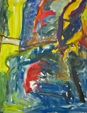 large painting 2009, duo BenFo