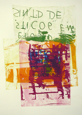 graphic art, monotype for sale - Hilly van Eerten