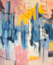 abstract painting on canvas for sale - Ben Vollers