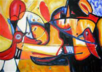oil painting, 2005; Hanny van Glabbeek