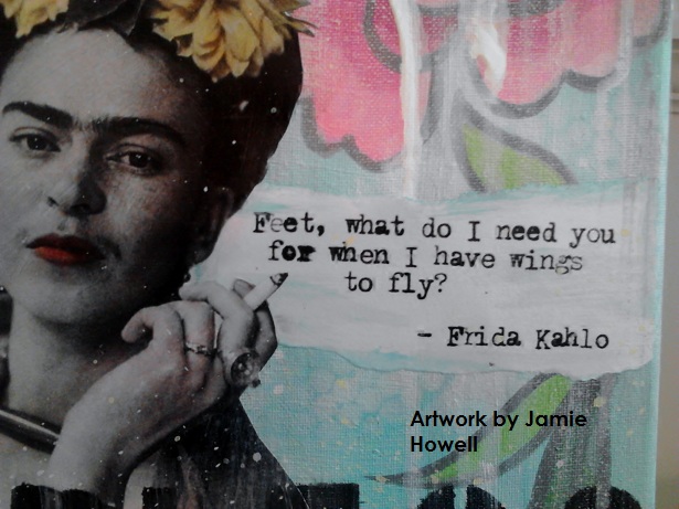 click for quotes of the Mexican woman-artist Frida Kahlo