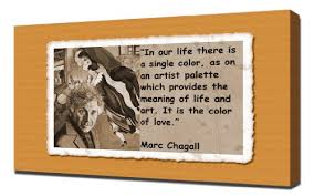 click for artist quotes of Marc Chagall